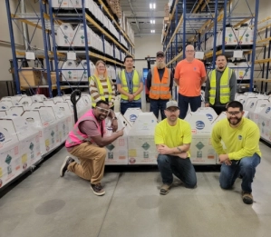 Ceva's warehouse team preparing international shipments